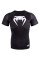 Компрессионная футболка Venum Contender 3.0 Compression T-shirt Short Sleeves Black/White