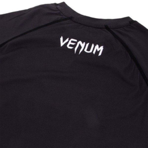 Компрессионная футболка Venum Contender 3.0 Compression T-shirt Short Sleeves Black/White