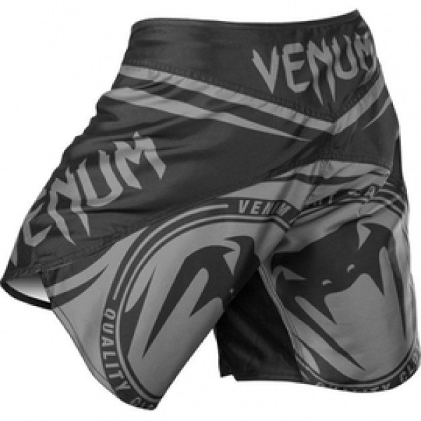 Шорты ММА Venum Sharp Fightshorts Black Grey