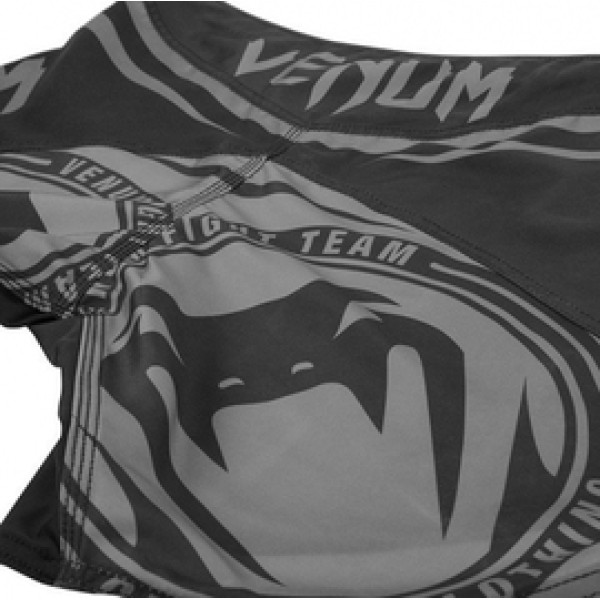 Шорты ММА Venum Sharp Fightshorts Black Grey