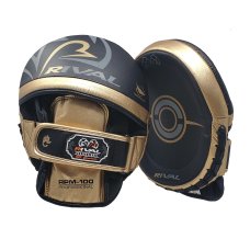 Лапы Rival RPM100 Professional Punch Mitts Black Gold