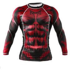 Рашгард Peresvit Beast Silver Force Rashguard Long Sleeve Red