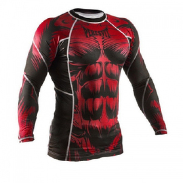 Рашгард Peresvit Beast Silver Force Rashguard Long Sleeve Red