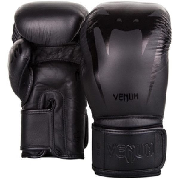 Боксерские перчатки Venum Giant 3.0 Boxing Gloves Black Black