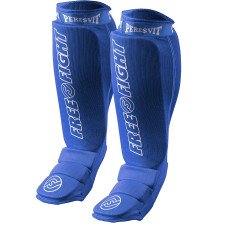 ЗАЩИТА ГОЛЕНИ И ГОЛЕНОСТОПА FREE-FIGHT ATTACK BLUE