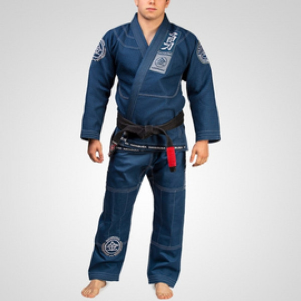 Кимоно Hayabusa Goorudo 3 Gold Weave Jiu Jitsu Gi Blue