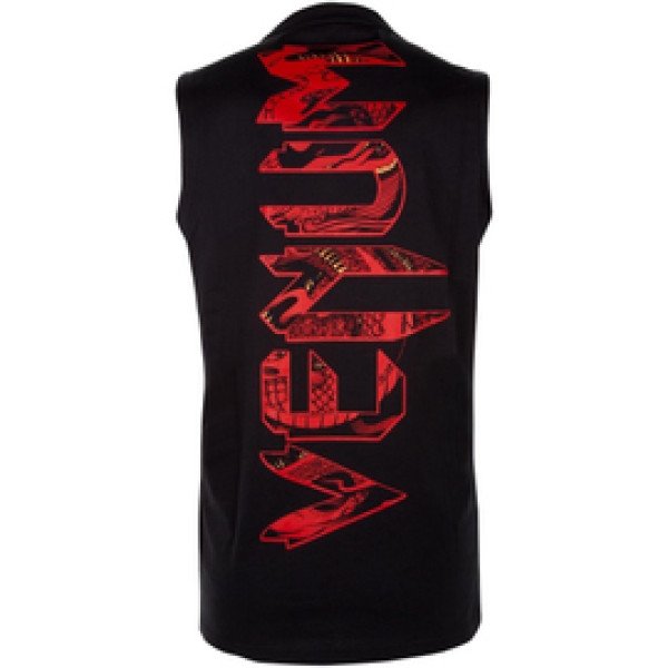 Майка Venum Giant x Dragon Tank Top Black Red