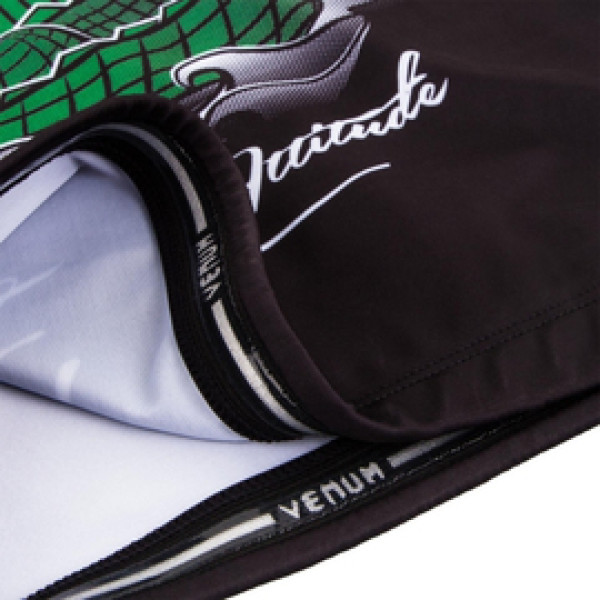 Рашгард Venum Crocodile Rashguard Short Sleeves Black Green