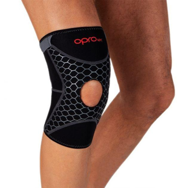 Наколінник спортивний OPROtec Knee Support with Open Patella TEC5729-SM S Чорний
