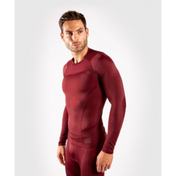 Рашгард Venum G-Fit Rashguard Long Sleeves Burgundy