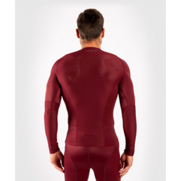 Рашгард Venum G-Fit Rashguard Long Sleeves Burgundy