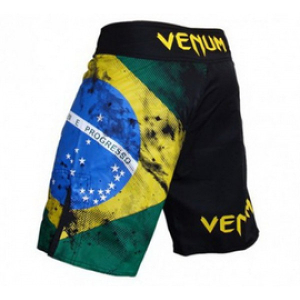 Шорты Venum Brazilian Flag Fightshorts - Black