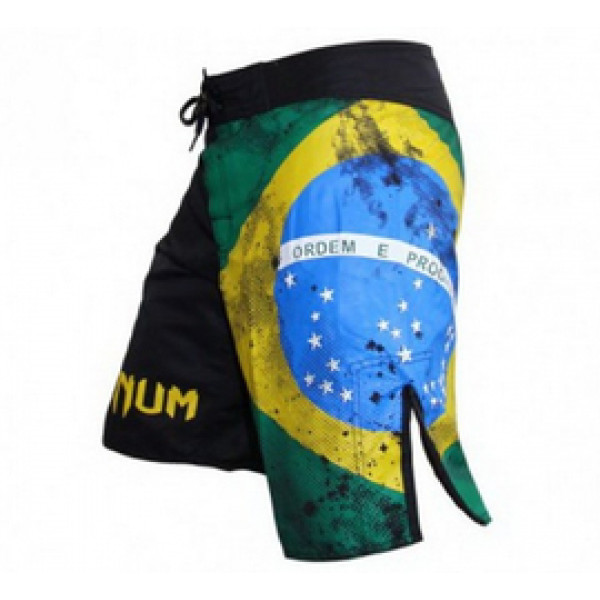 Шорты Venum Brazilian Flag Fightshorts - Black