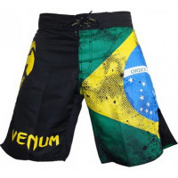Шорты Venum Brazilian Flag Fightshorts - Black