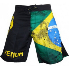 Шорты Venum Brazilian Flag Fightshorts - Black