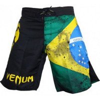 Шорты Venum Brazilian Flag Fightshorts - Black