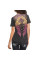 Двусторонняя футболка Sinful By Affliction Adoria V-neck Tee