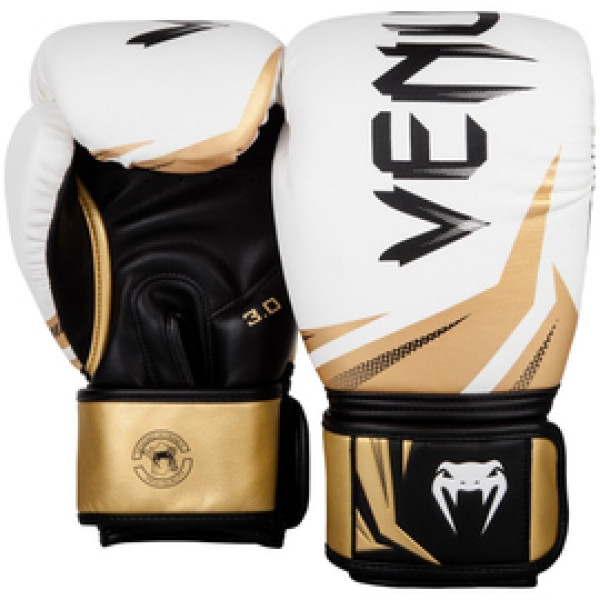 Боксерские перчатки Venum Challenger 3.0 Boxing Gloves White Gold