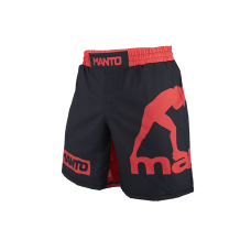 Шорты для MMA MANTO Logo Fight Shorts Black Red