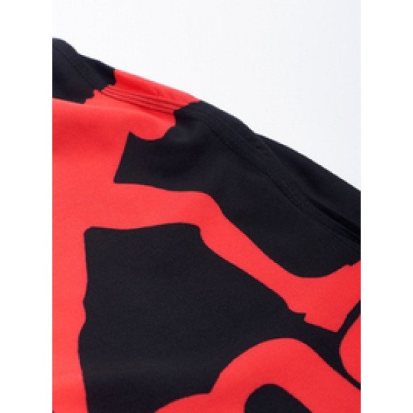 Шорты для MMA MANTO Logo Fight Shorts Black Red