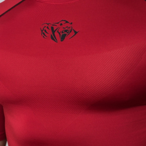 Компрессионная футболка без рукавов Peresvit Air Motion Red Black Tank