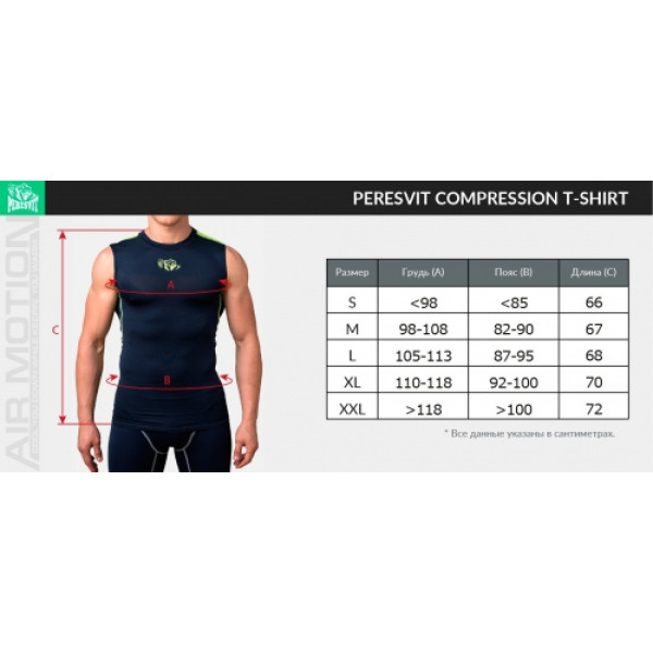 Компрессионная футболка без рукавов Peresvit Air Motion Red Black Tank