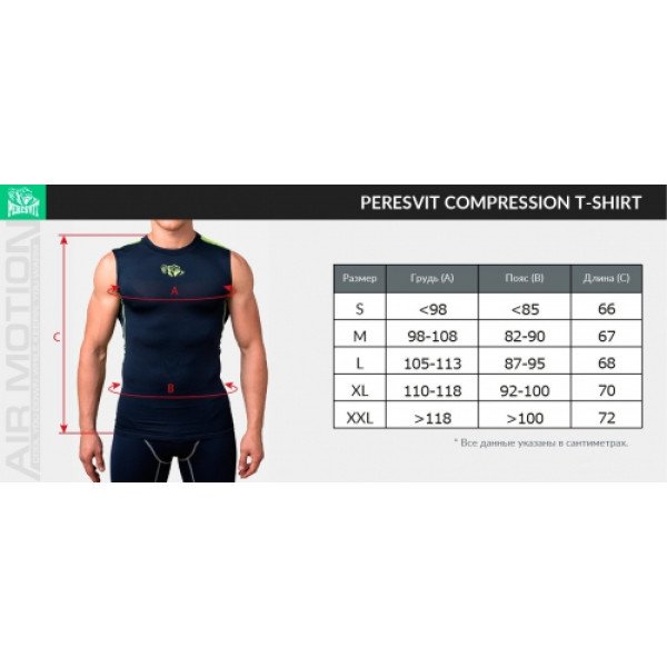 Компрессионная футболка без рукавов Peresvit Air Motion Red Black Tank