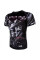 Рашгард Venum Samurai Skull Rashguard Short Sleeves Black