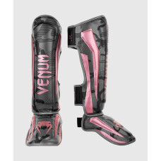 Защита голени Venum Elite Standup Shinguards Black Pink Gold