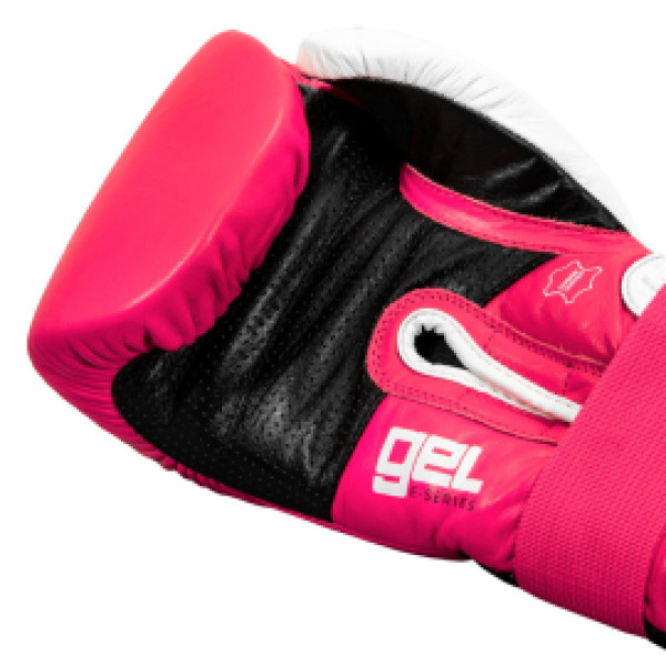 Боксерские перчаткиTitle Gel E-Series Training&Sparring Gloves Pink White Black