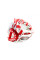 Боксерский шлем Twins Fancy FHGL3-TW5 White Red