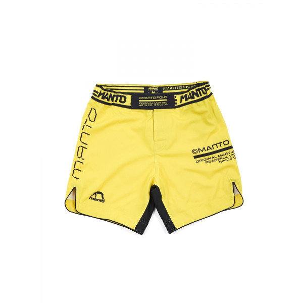 Шорты для MMA MANTO Fight Shorts Future Yellow