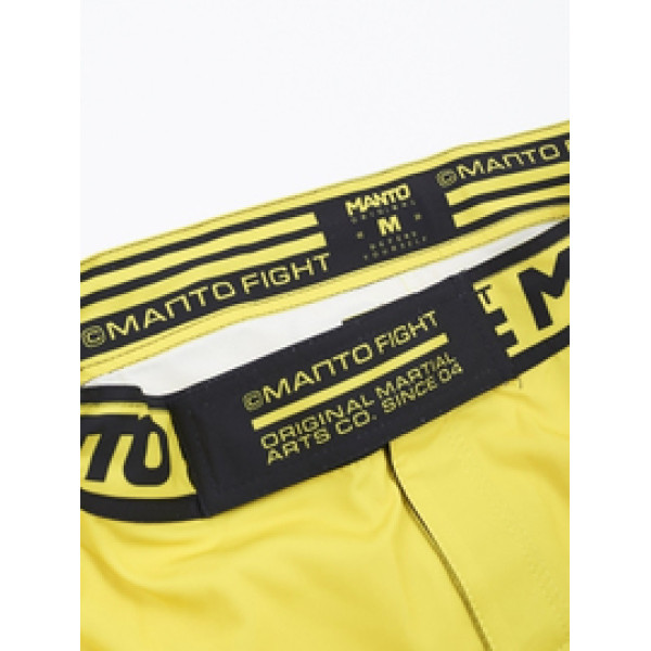 Шорты для MMA MANTO Fight Shorts Future Yellow