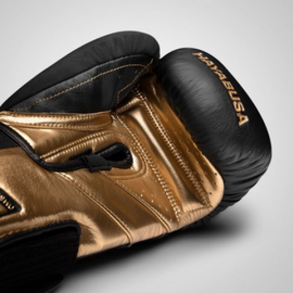 Боксерские перчатки Hayabusa T3 Boxing Gloves Black Gold