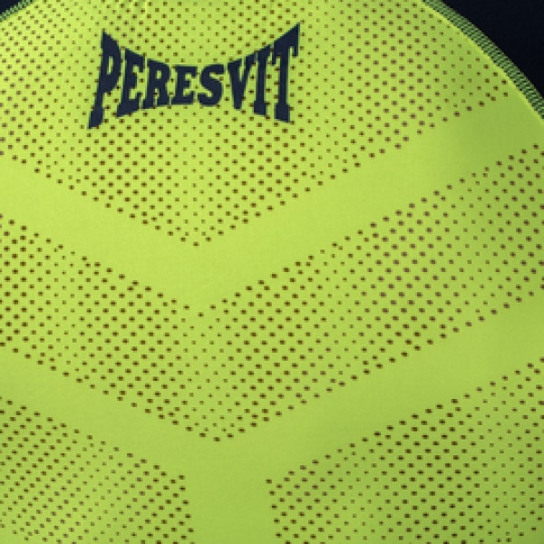 Компрессионная футболка без рукавов Peresvit Air Motion Navy Flu Yellow Tank