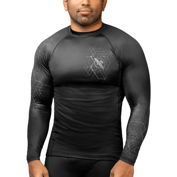 Рашгард Hayabusa Geo Long Sleeve Rashguard Grey