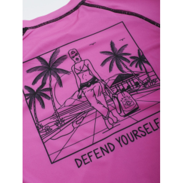 Рашгард MANTO Shortsleeve KTOF Pink