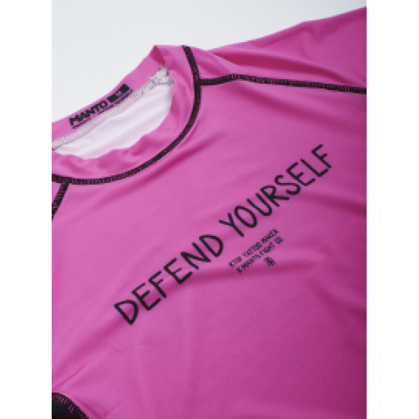 Рашгард MANTO Shortsleeve KTOF Pink