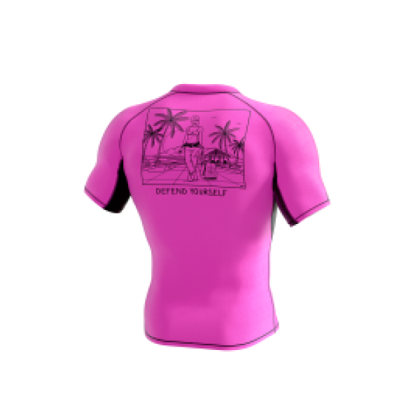 Рашгард MANTO Shortsleeve KTOF Pink