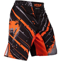 Шорты для MMA Venum Pixel Fightshorts Black Orange