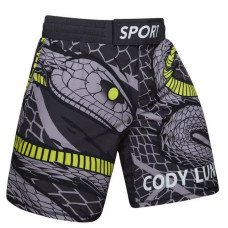 Шорты Venum Replika Snaker Fightshorts Black Yellow