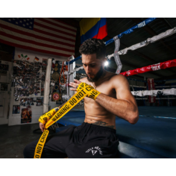 Бинты Title Boxing Print Hand Wraps 180 Gold Black