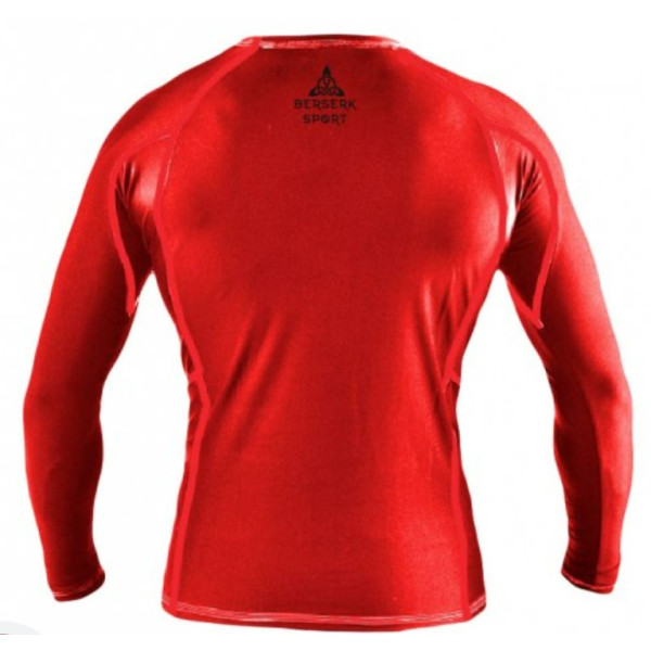Рашгард Berserk Triquetra red long sleeve