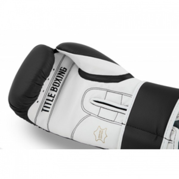 Боксерские перчатки TITLE Pro Style Leather Training Gloves 3.0 Black