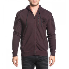 Толстовка Affliction Zip It Hoodie Rio Red