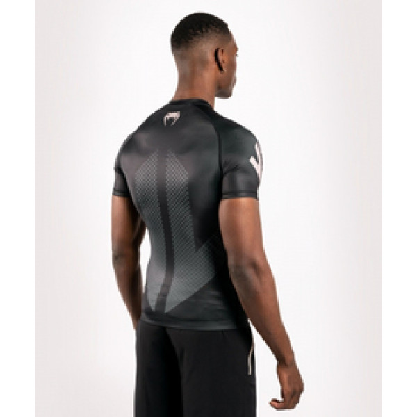 Рашгард Venum Loma Arrow Short Sleeves Rashguards Black White