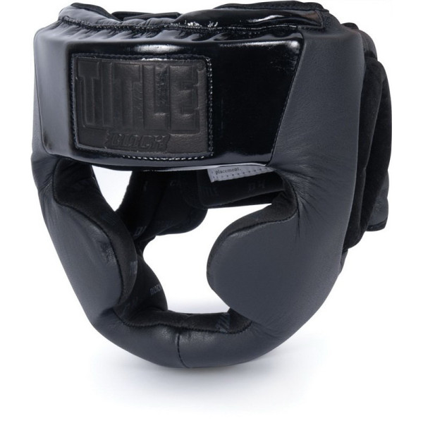 Шлем для бокса Title Black Full Coverage Headgear