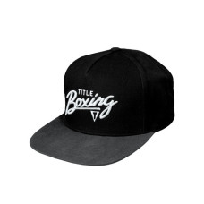 Кепка Title Boxing Script 3D Logo Adjustable Cap Black Grey