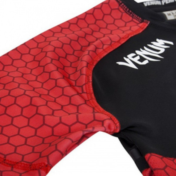 Рашгард Venum Absolute Short Sleeves Black Red