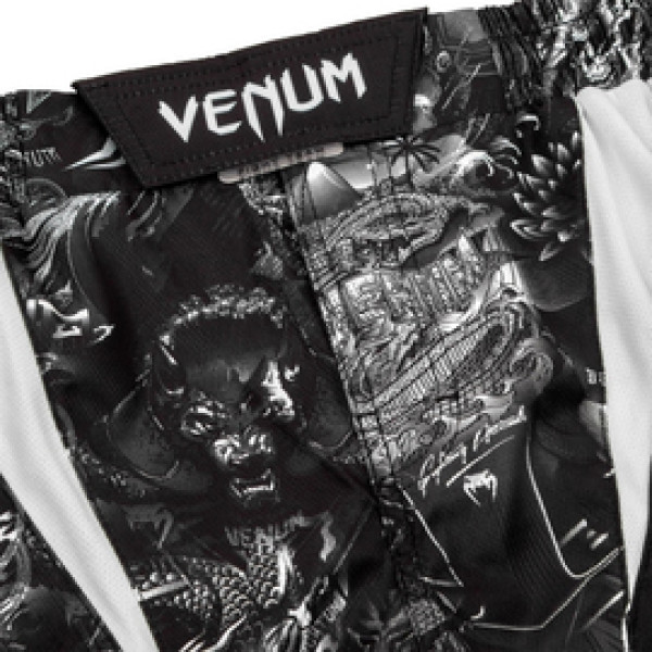 Шорты для ММА Venum Art Fightshorts Black White